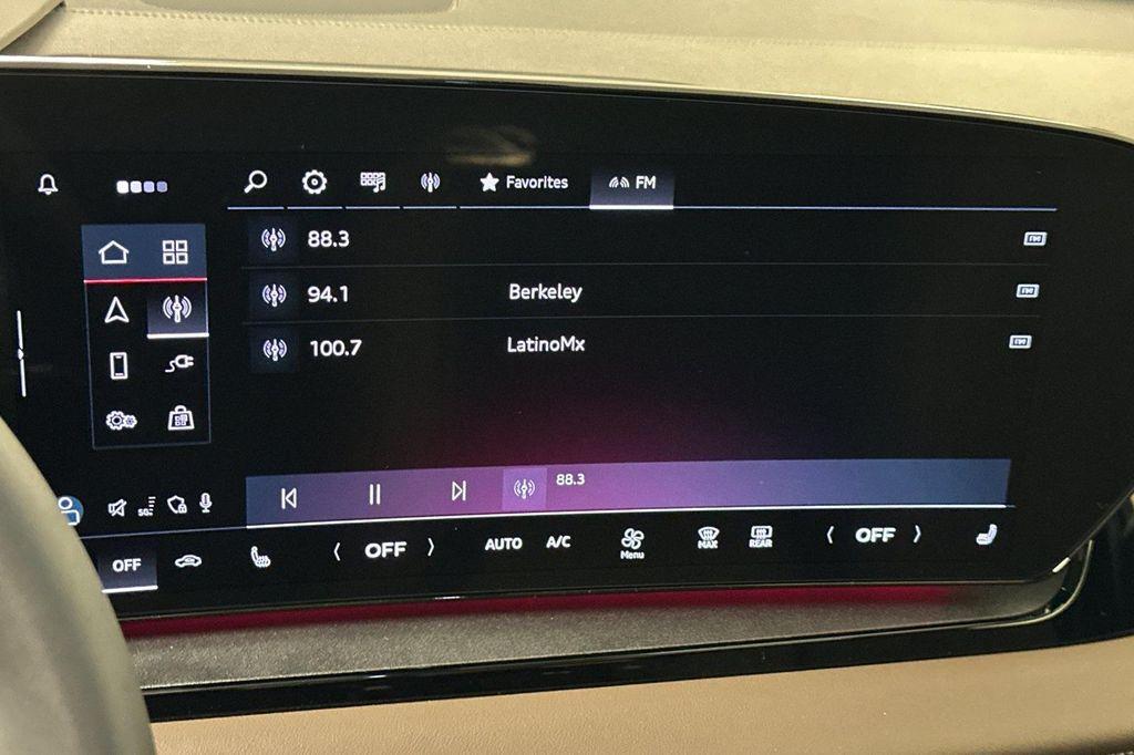 new 2025 Audi Q6 e-tron car, priced at $71,040