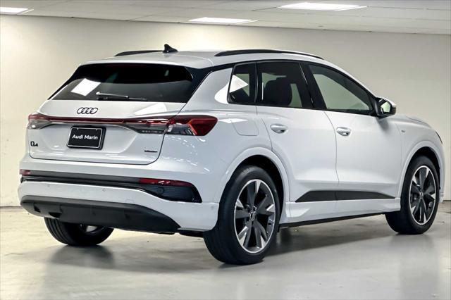 new 2024 Audi Q4 e-tron car, priced at $59,706