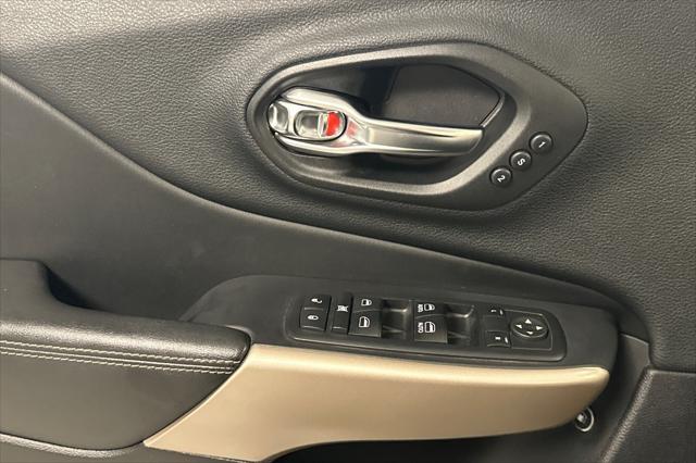 used 2017 Jeep Cherokee car, priced at $17,999