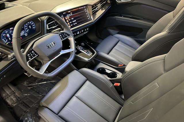 new 2025 Audi Q4 e-tron Sportback car, priced at $66,695