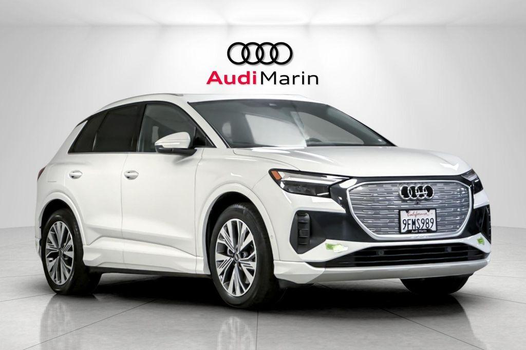 used 2023 Audi Q4 e-tron car, priced at $26,987