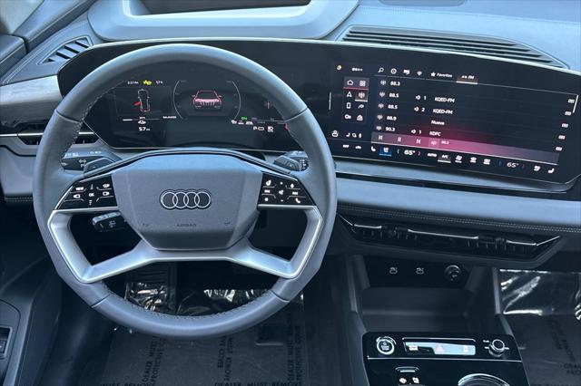 new 2025 Audi Q6 e-tron car, priced at $76,010