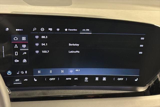 new 2025 Audi Q6 e-tron car, priced at $73,450