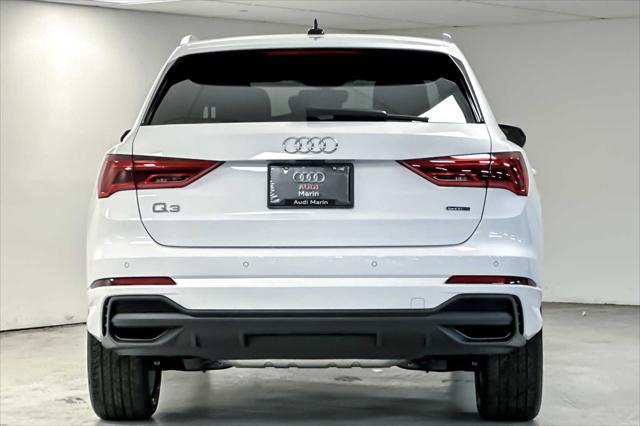 new 2024 Audi Q3 car, priced at $47,630