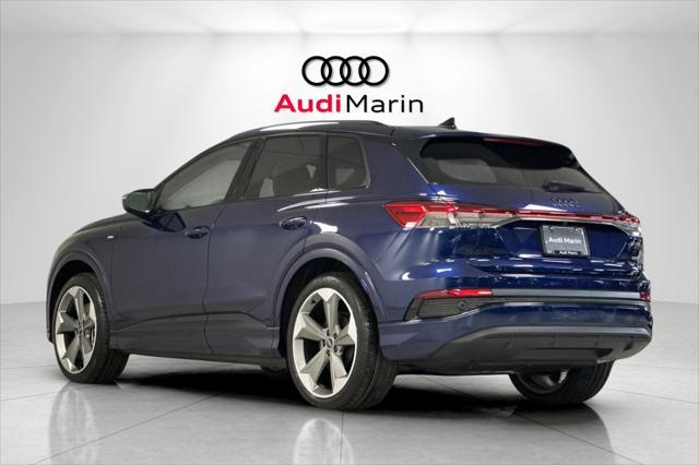 new 2025 Audi Q4 e-tron car, priced at $64,425
