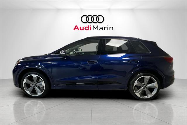 new 2025 Audi Q4 e-tron car, priced at $64,425