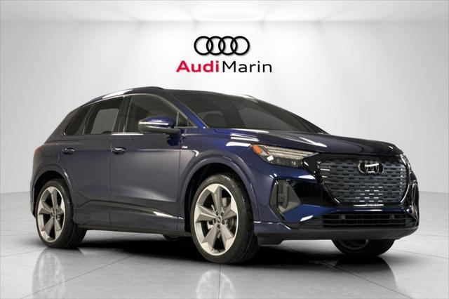 new 2025 Audi Q4 e-tron car, priced at $64,425