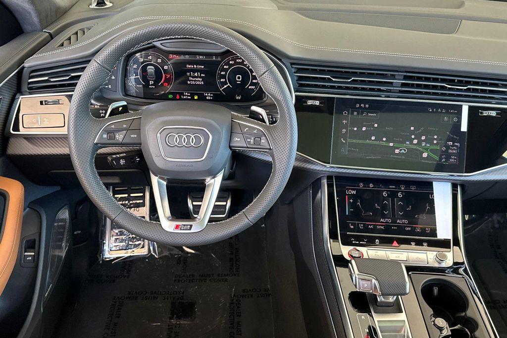new 2025 Audi RS Q8 car, priced at $156,555