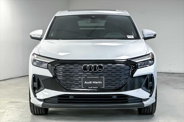 new 2025 Audi Q4 e-tron Sportback car, priced at $67,550