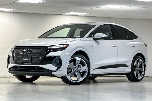 new 2025 Audi Q4 e-tron Sportback car, priced at $67,550