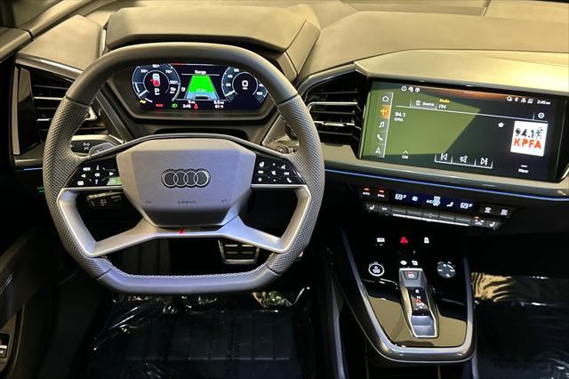 new 2025 Audi Q4 e-tron Sportback car, priced at $67,550