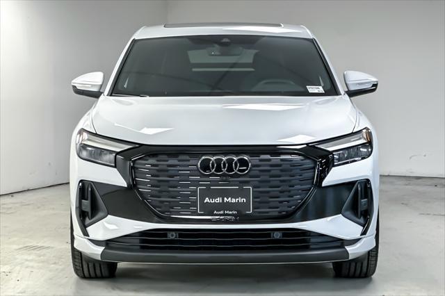 new 2025 Audi Q4 e-tron Sportback car, priced at $65,550