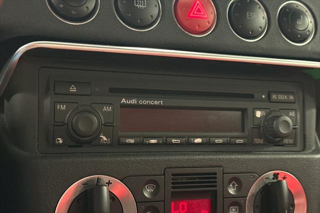 used 2002 Audi TT car, priced at $18,500