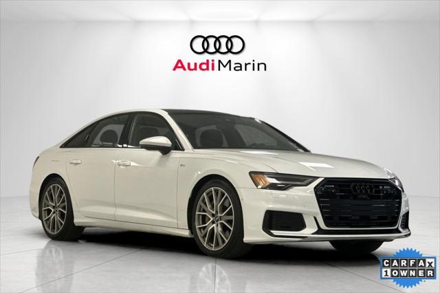 used 2022 Audi A6 car, priced at $42,000