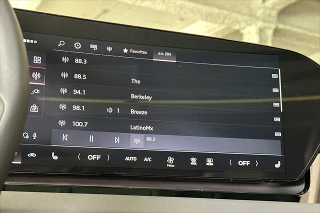 new 2025 Audi Q6 e-tron car, priced at $70,040