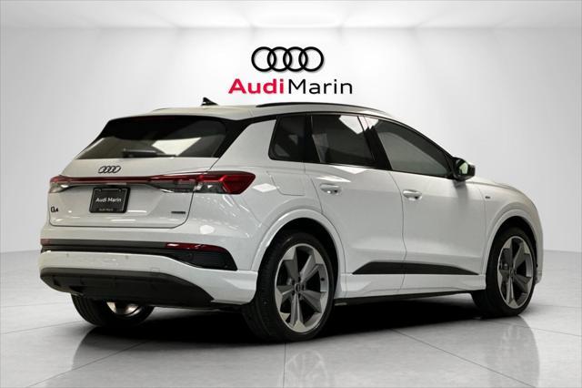 new 2025 Audi Q4 e-tron car, priced at $63,185