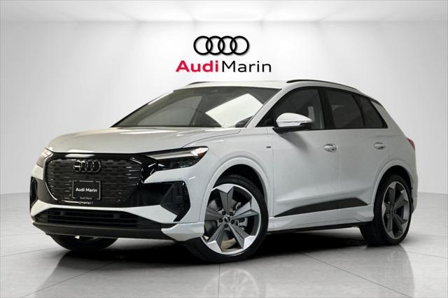 new 2025 Audi Q4 e-tron car, priced at $63,185