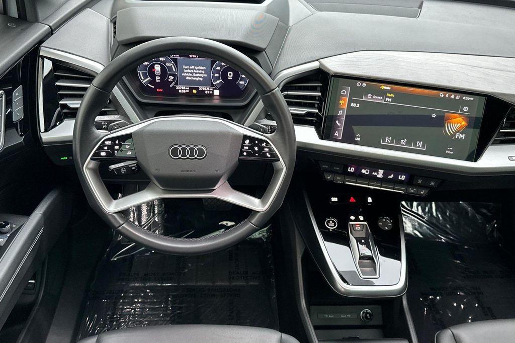 used 2023 Audi Q4 e-tron car, priced at $29,973