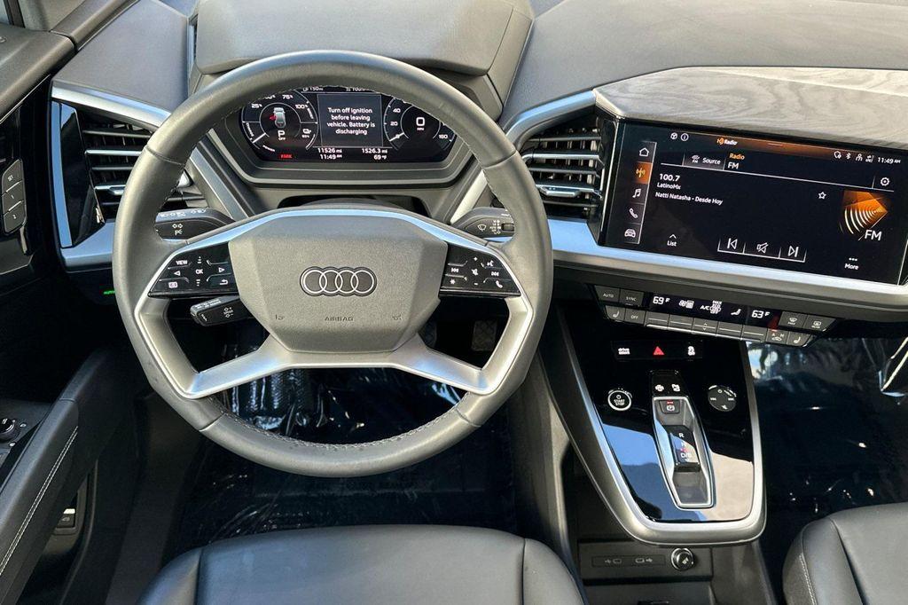 used 2023 Audi Q4 e-tron car, priced at $29,999