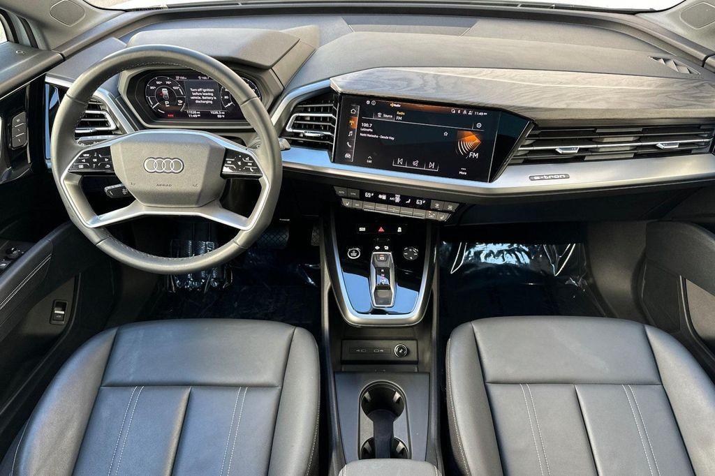 used 2023 Audi Q4 e-tron car, priced at $29,999