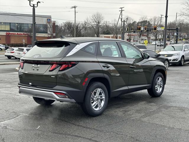 new 2025 Hyundai Tucson car, priced at $32,120