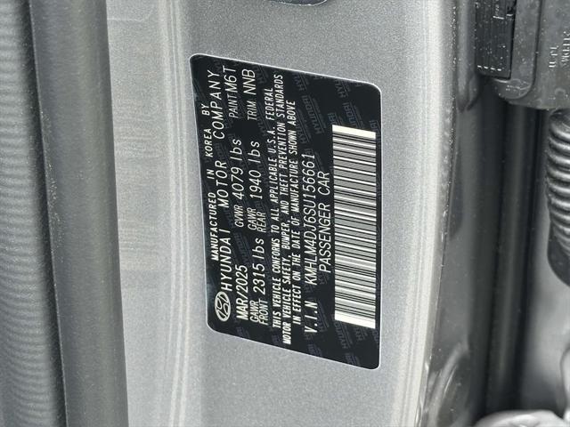 new 2025 Hyundai ELANTRA HEV car, priced at $25,715