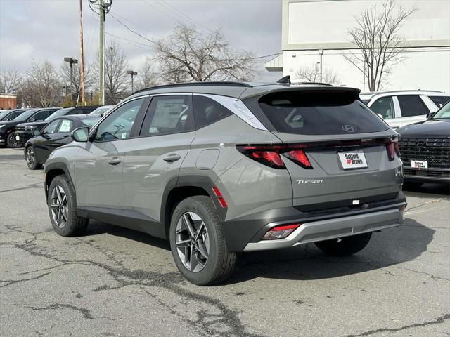 new 2025 Hyundai Tucson car, priced at $34,215