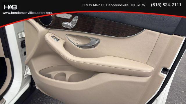 used 2018 Mercedes-Benz GLC 300 car, priced at $19,485
