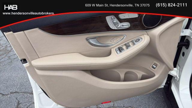 used 2018 Mercedes-Benz GLC 300 car, priced at $19,485
