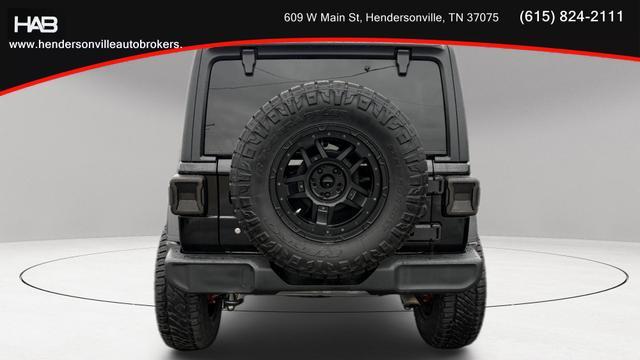 used 2019 Jeep Wrangler Unlimited car, priced at $19,585