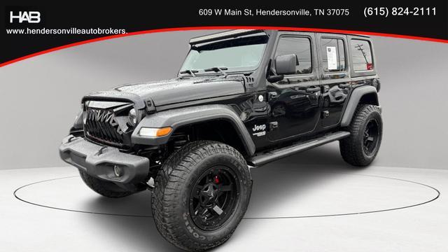 used 2019 Jeep Wrangler Unlimited car, priced at $19,585