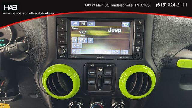used 2016 Jeep Wrangler Unlimited car, priced at $23,885