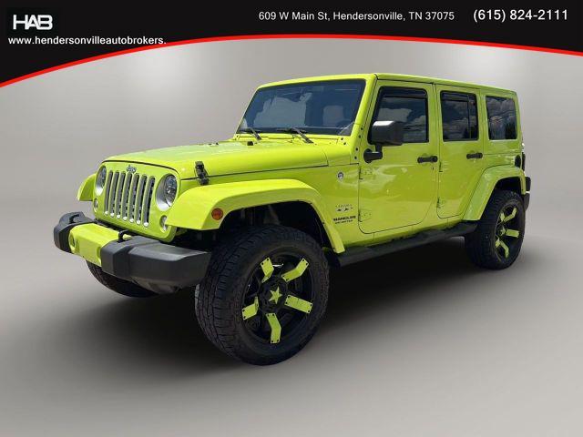 used 2016 Jeep Wrangler Unlimited car, priced at $23,885