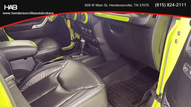 used 2016 Jeep Wrangler Unlimited car, priced at $23,885