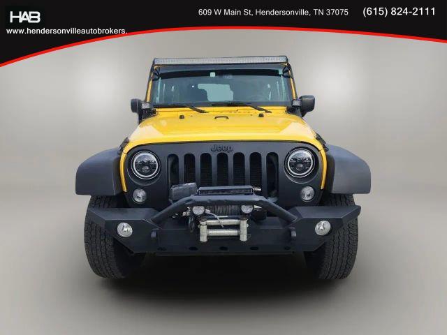 used 2015 Jeep Wrangler car, priced at $13,485