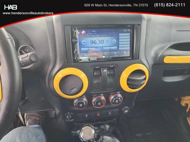 used 2015 Jeep Wrangler car, priced at $13,485