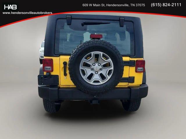 used 2015 Jeep Wrangler car, priced at $13,485