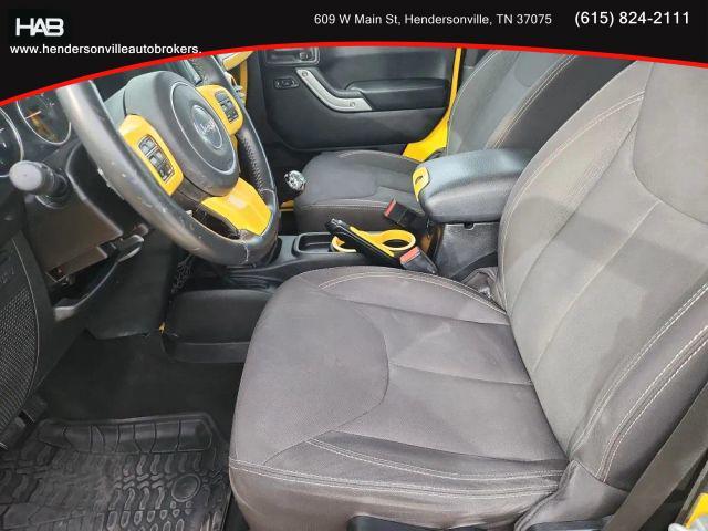 used 2015 Jeep Wrangler car, priced at $13,485