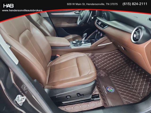 used 2018 Alfa Romeo Stelvio car, priced at $15,985