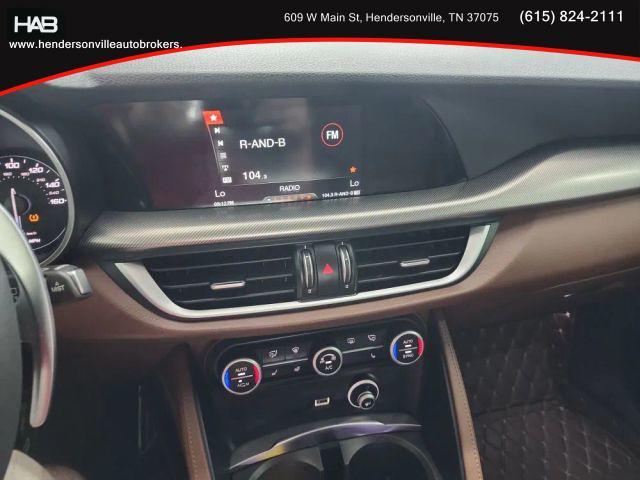 used 2018 Alfa Romeo Stelvio car, priced at $15,985