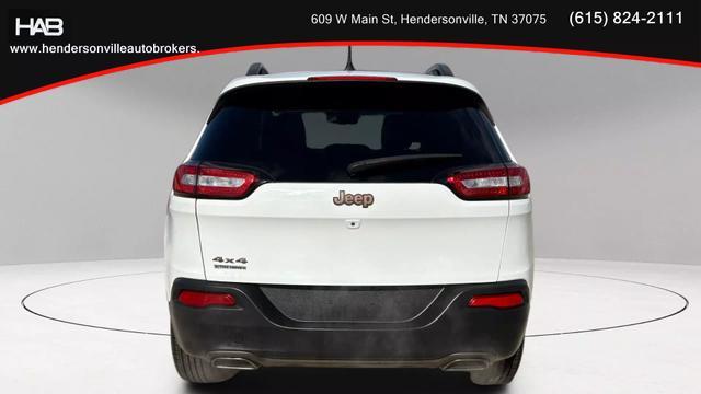 used 2017 Jeep Cherokee car, priced at $14,285