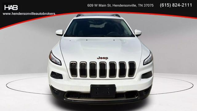 used 2017 Jeep Cherokee car, priced at $14,285