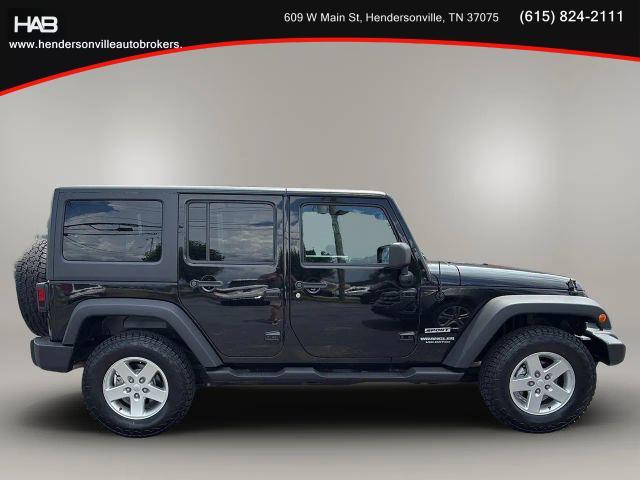 used 2014 Jeep Wrangler Unlimited car, priced at $14,985