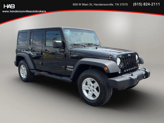 used 2014 Jeep Wrangler Unlimited car, priced at $14,985