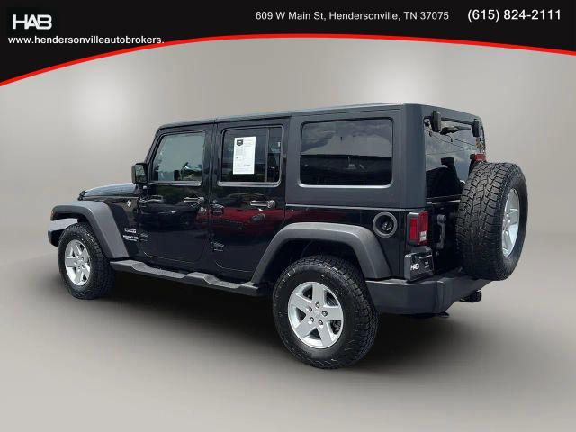 used 2014 Jeep Wrangler Unlimited car, priced at $14,985