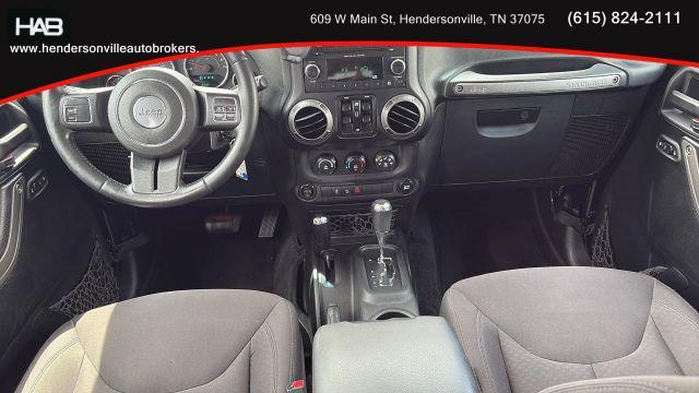 used 2014 Jeep Wrangler Unlimited car, priced at $14,985