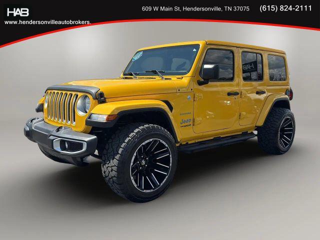 used 2020 Jeep Wrangler Unlimited car, priced at $23,885
