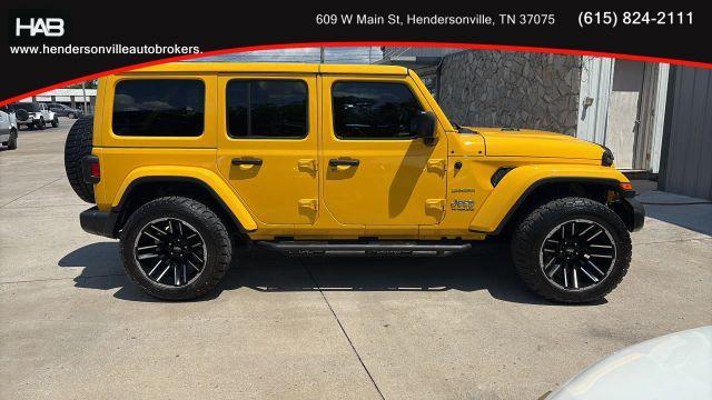 used 2020 Jeep Wrangler Unlimited car, priced at $23,885