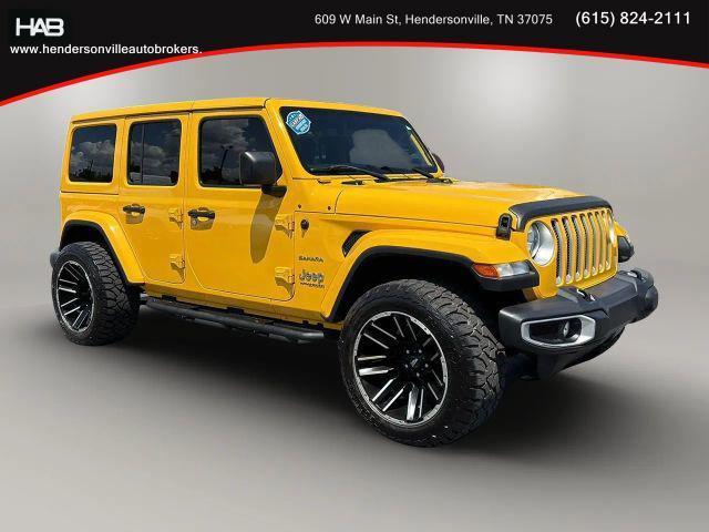 used 2020 Jeep Wrangler Unlimited car, priced at $23,885