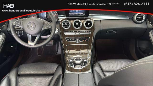 used 2018 Mercedes-Benz C-Class car, priced at $20,885